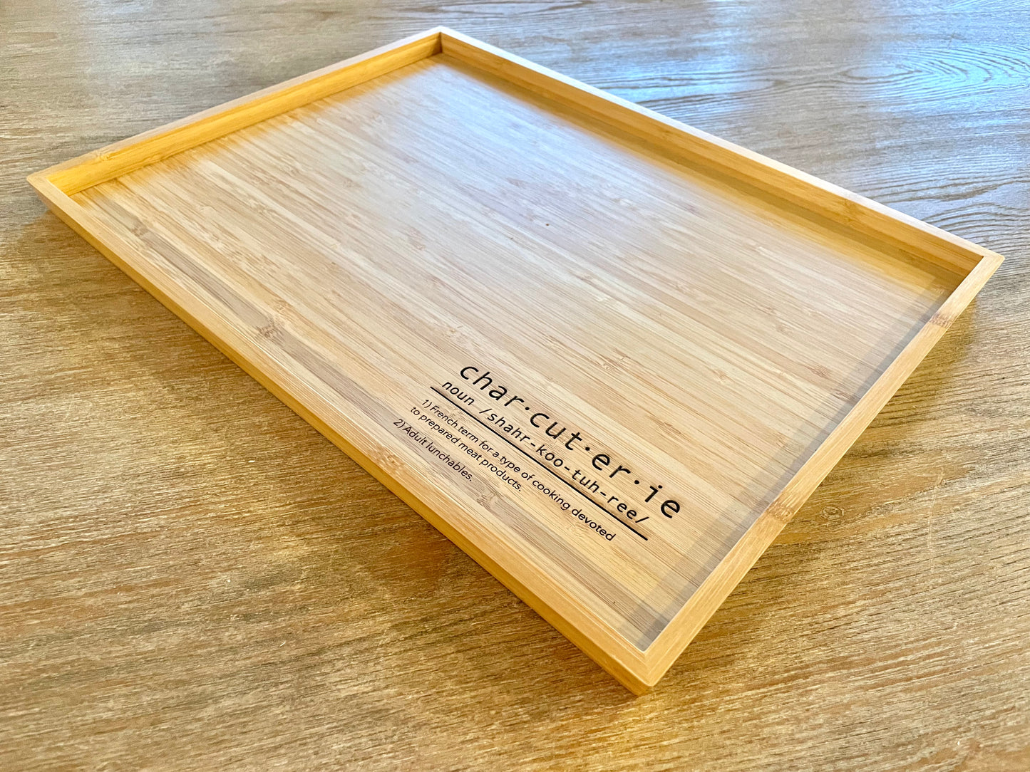 Char-cut-er-ie Board