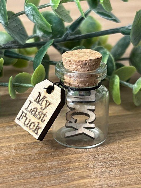 Tiny Jar with Last Fuck