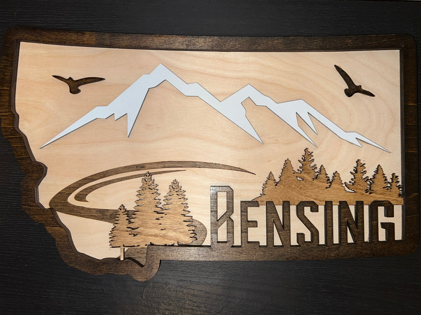 Custom Layered Sign