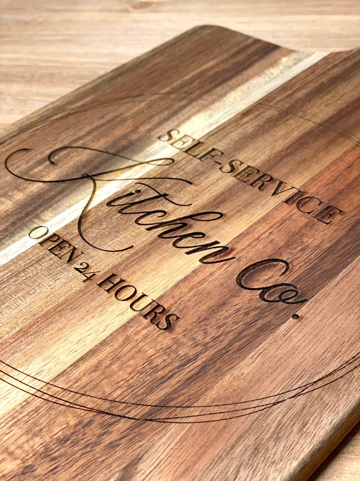 24 Hour Self-Service Kitchen Cutting Board