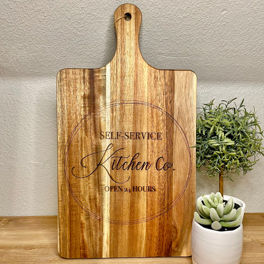 24 Hour Self-Service Kitchen Cutting Board