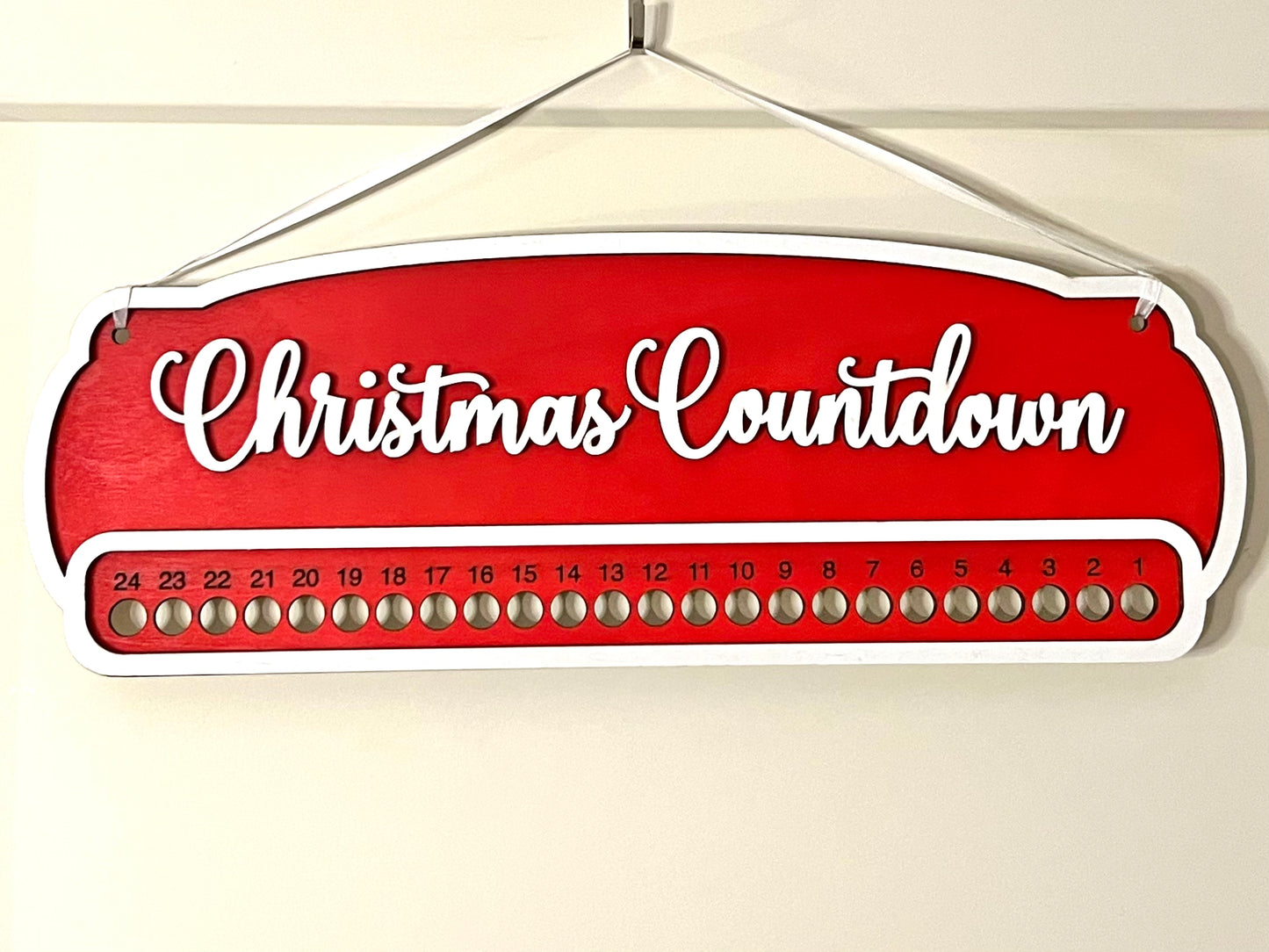 Candy Cane Christmas Countdown