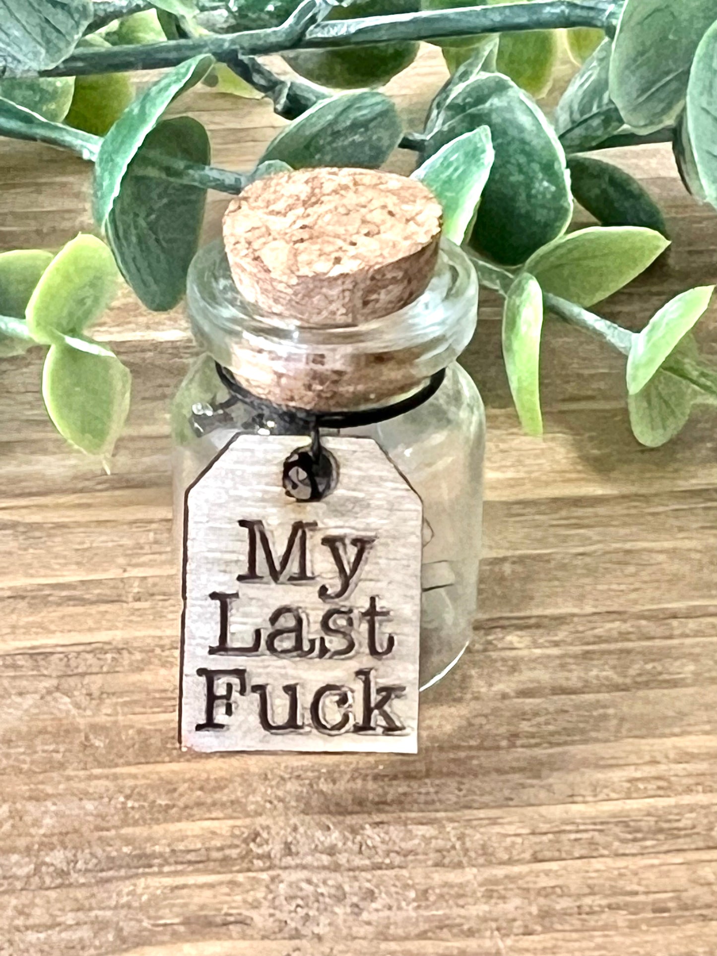 Tiny Jar with Last Fuck