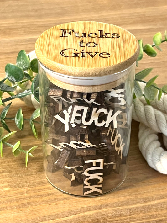 Jar of Fucks to Give