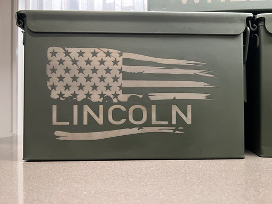 Engraved Ammo Can