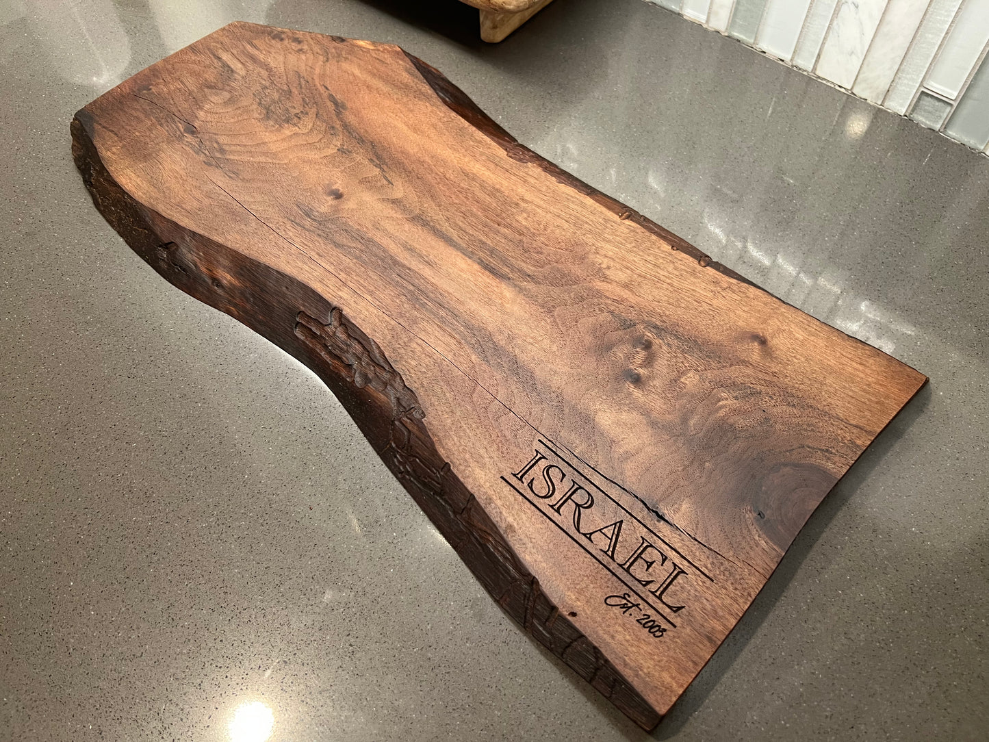 Live Edge Charcuterie/Food Boards