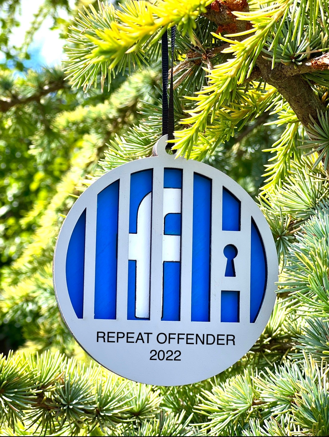 Facebook Jail Ornament